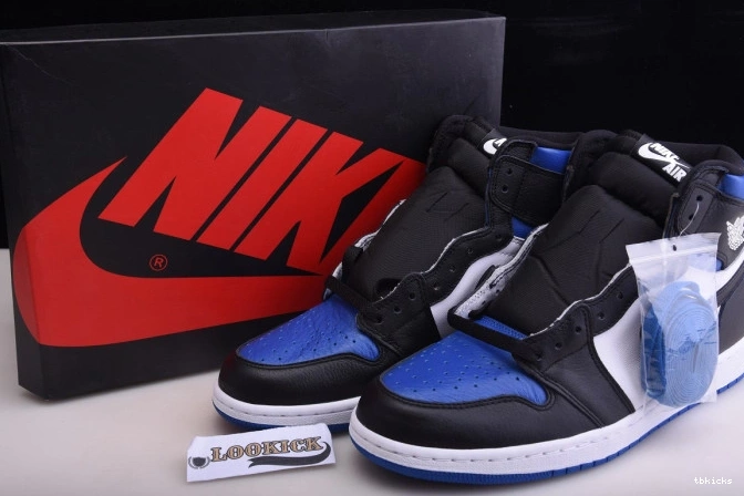 Reps TBK Game Retro Jordan Air High Royal 1 555088-041 OG 0823